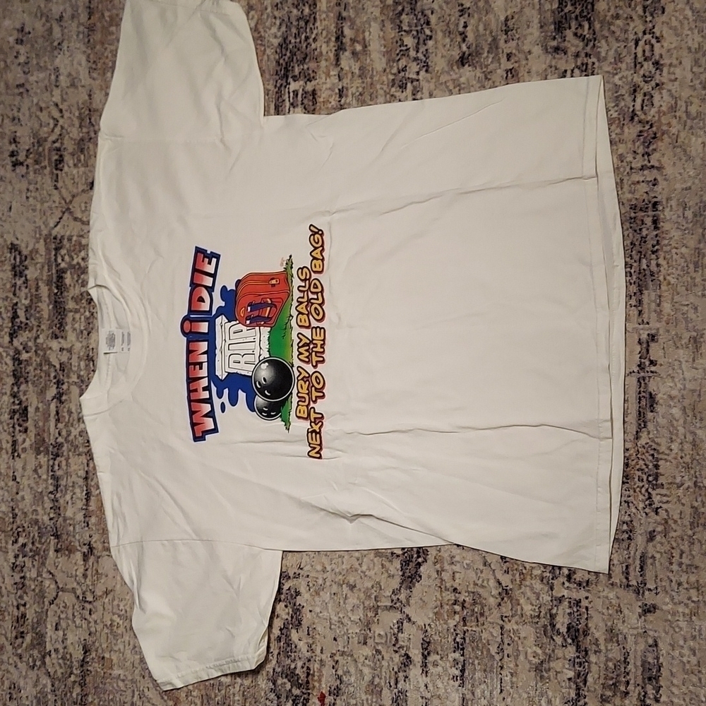 Funny Bowling Tee XL